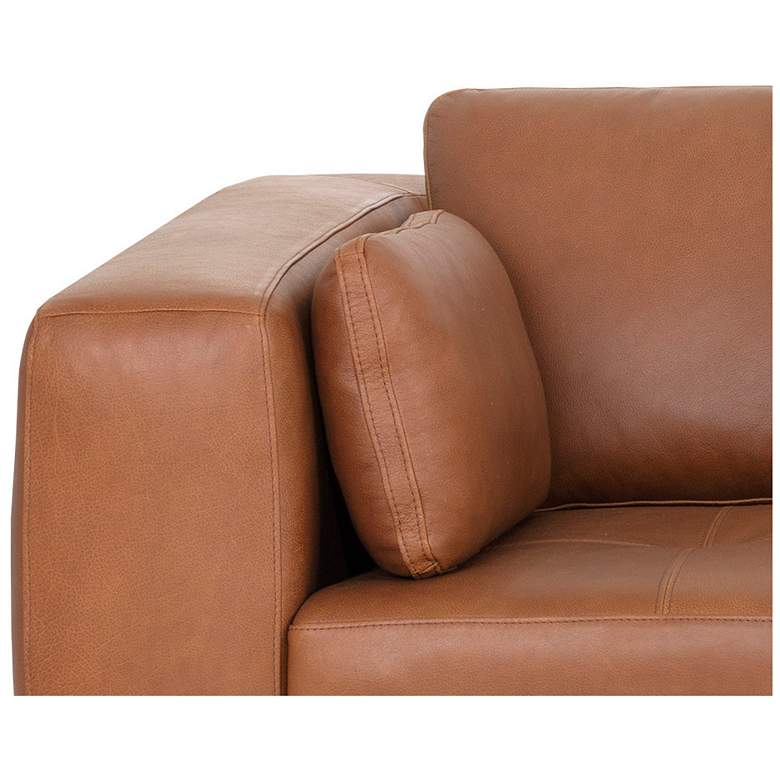 Image 4 Sunpan Burr Sofa Behike Saddle Leather more views