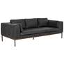 1_Sunpan Burr Sofa Serbia Black Leather