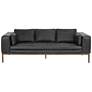 2_Sunpan Burr Sofa Serbia Black Leather more views