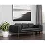 5_Sunpan Burr Sofa Serbia Black Leather more views