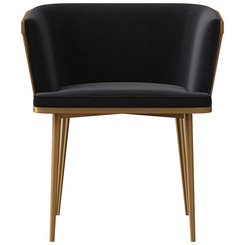 Image 2 Sunpan Caily Dining Armchair Abbington Black more views