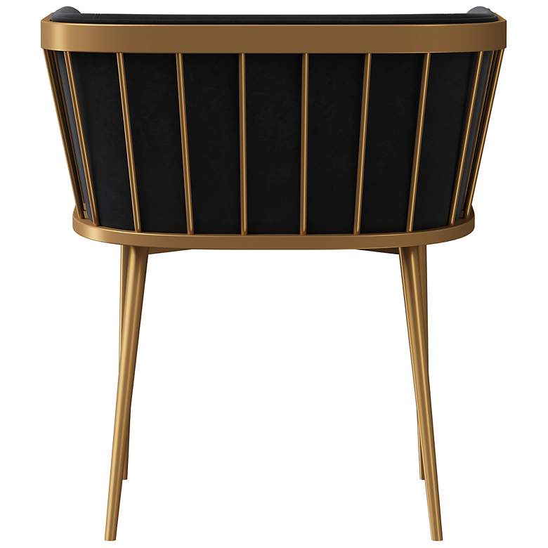 Image 4 Sunpan Caily Dining Armchair Abbington Black more views