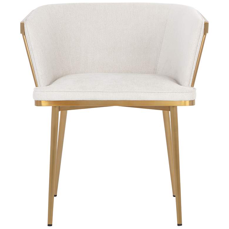 Image 3 Sunpan Caily Dining Armchair Polo Club Muslin more views