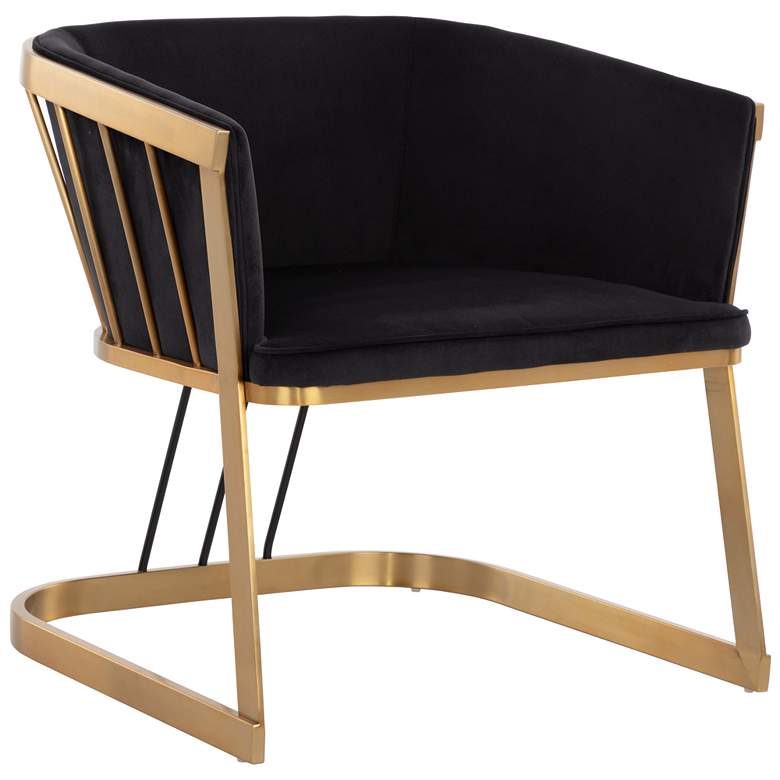 Image 1 Sunpan Caily Lounge Chair Abbington Black