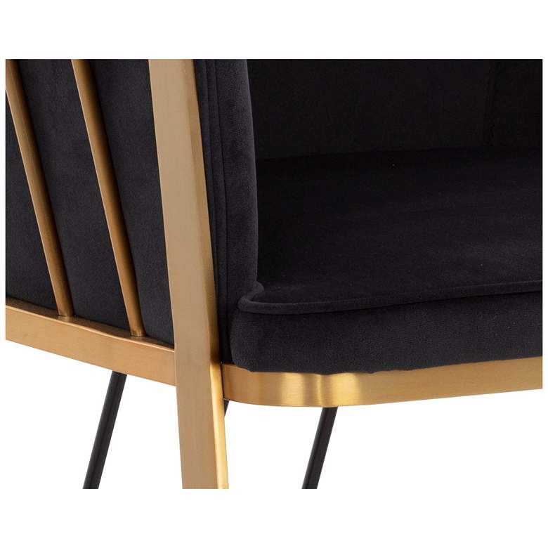 Image 6 Sunpan Caily Lounge Chair Abbington Black more views