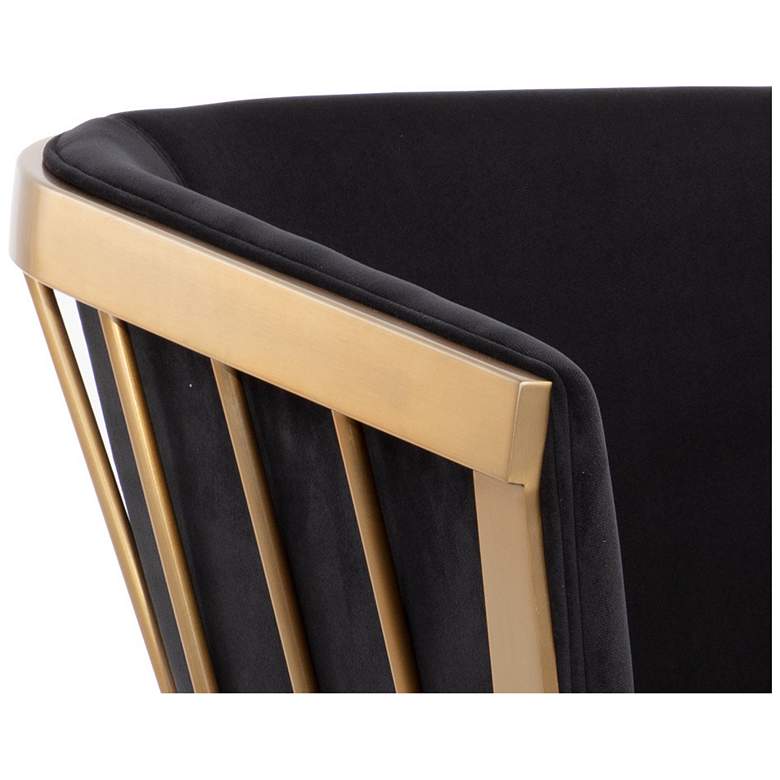 Image 7 Sunpan Caily Lounge Chair Abbington Black more views