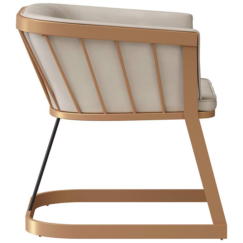 Image 4 Sunpan Caily Lounge Chair Bravo Cream more views