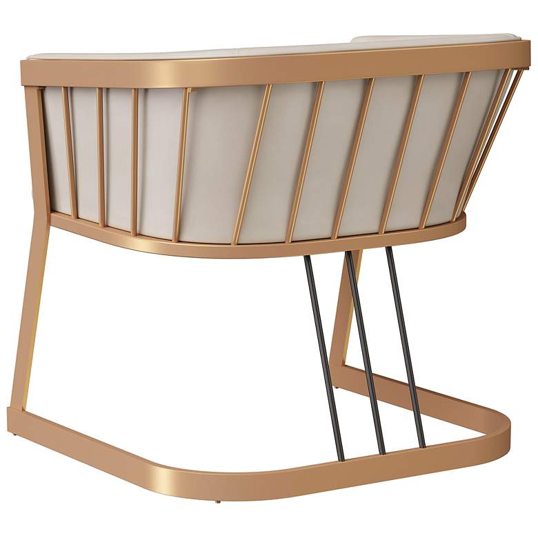 Image 5 Sunpan Caily Lounge Chair Bravo Cream more views