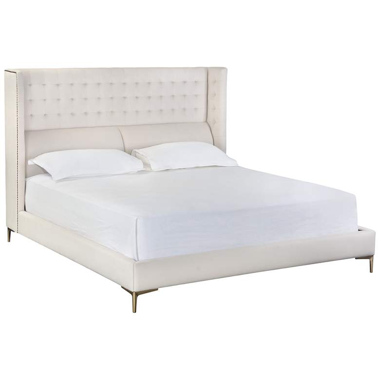 Image 1 Sunpan Cairo Bed King Antonio Porcelain