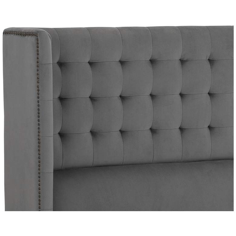 Image 2 Sunpan Cairo Bed Queen Antonio Charcoal more views