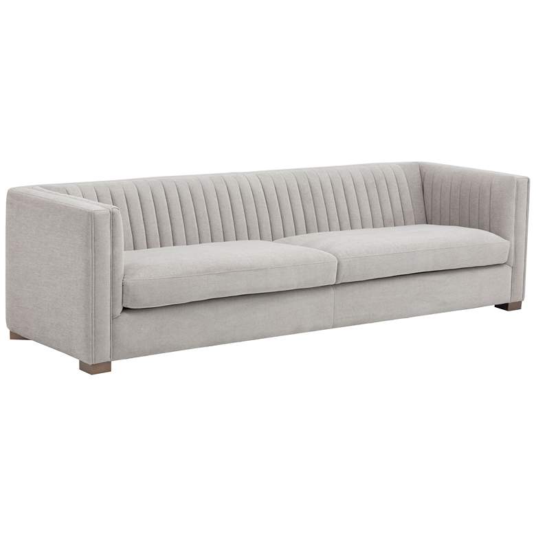 Image 1 Sunpan Caitlin Sofa Hemingway Silver