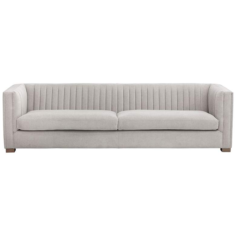 Image 2 Sunpan Caitlin Sofa Hemingway Silver more views