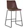 Sunpan Cal Counter Stool Antique Brown S