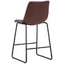 4_Sunpan Cal Counter Stool Antique Brown S more views