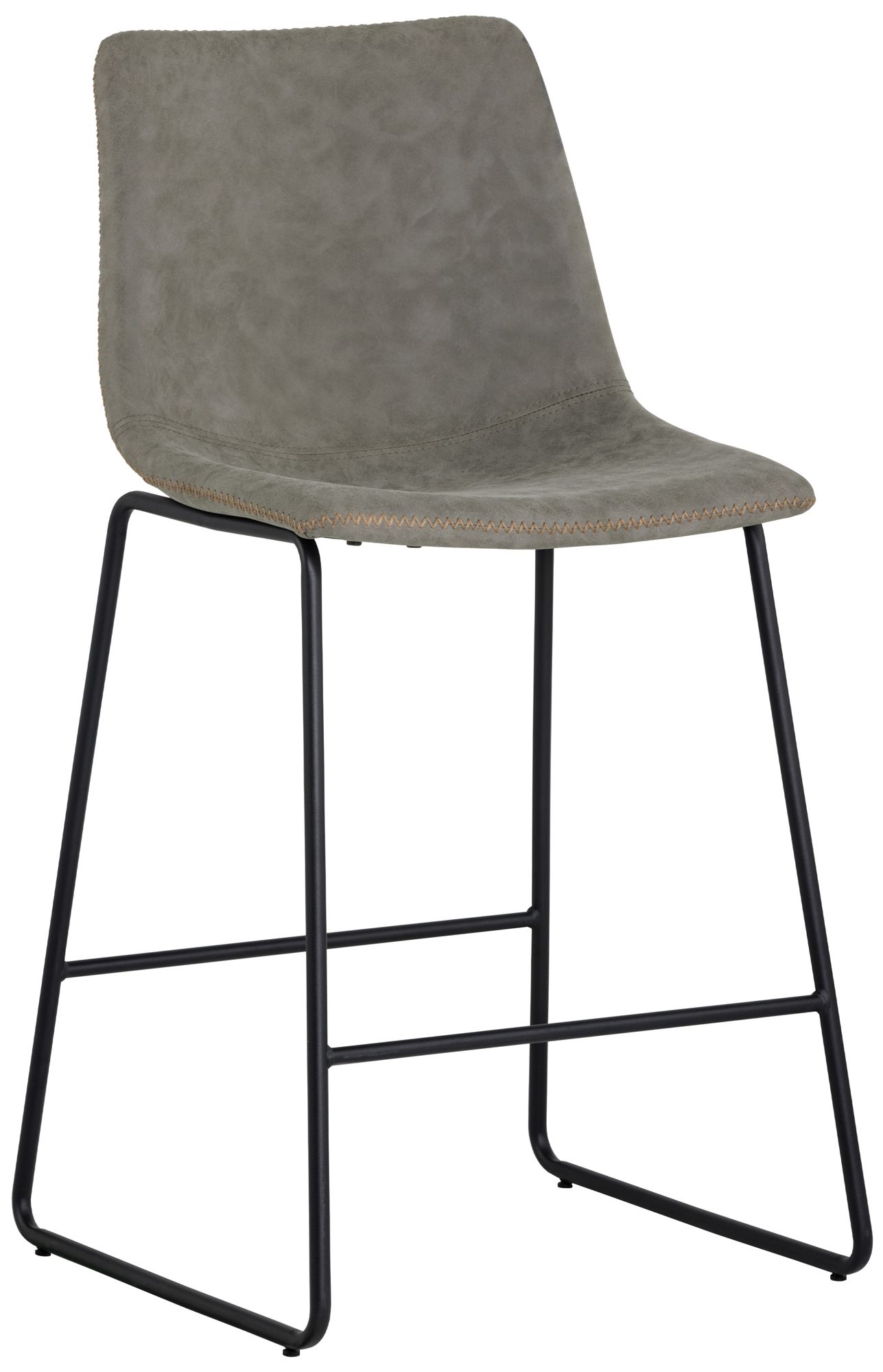 Image 2 Sunpan Cal Counter Stool Antique Gray Se