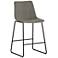 Sunpan Cal Counter Stool Antique Gray Se