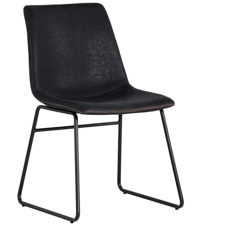 Image 1 Sunpan Cal Dining Chair Antique Black Set of 2