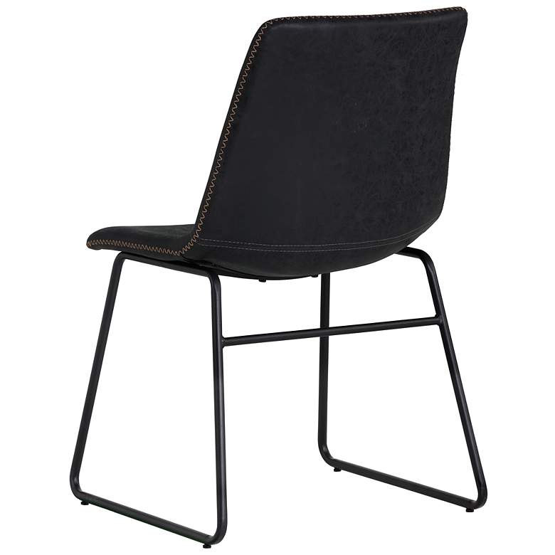 Image 3 Sunpan Cal Dining Chair Antique Black Set of 2 more views