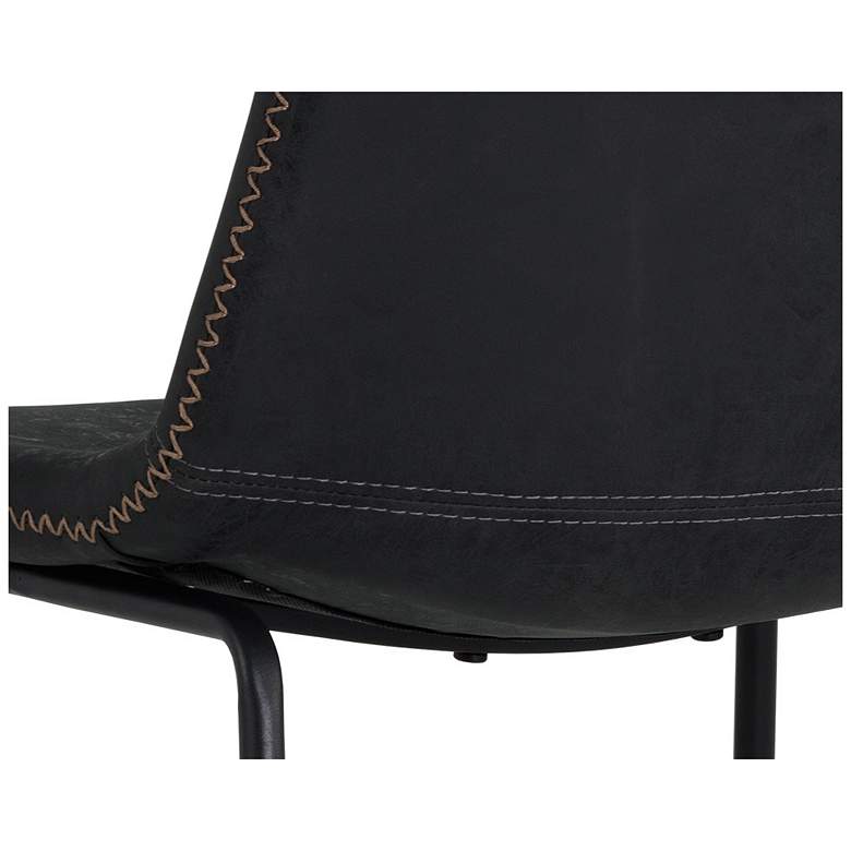 Image 4 Sunpan Cal Dining Chair Antique Black Set of 2 more views