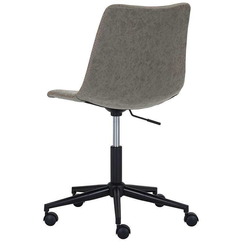 Image 3 Sunpan Cal Office Chair Antique Gray more views