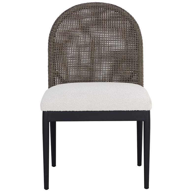 Image 2 Sunpan Calandri Dining Chair Black Louis Cream Set of 2 more views