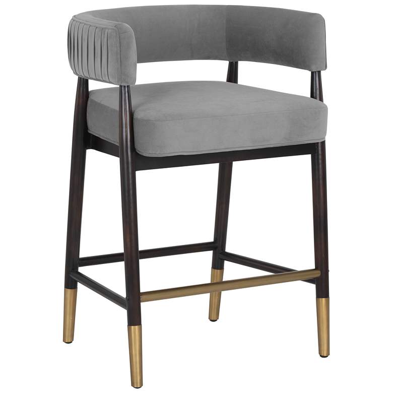 Image 1 Sunpan Callem Counter Stool Antonio Charcoal