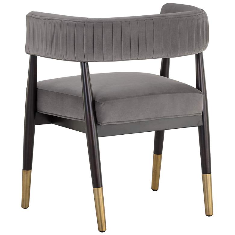 Image 5 Sunpan Callem Dining Armchair Antonio Charcoal more views