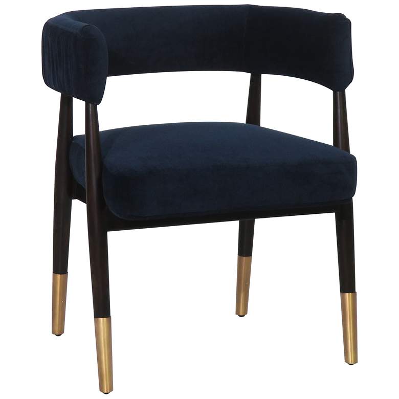 Image 1 Sunpan Callem Dining Armchair Danny Navy