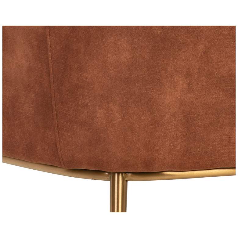 Image 7 Sunpan Cameron Lounge Chair Nono Rust more views