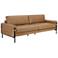 Sunpan Camus Sofa Ludlow Sesame Leather