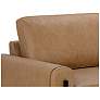 5_Sunpan Camus Sofa Ludlow Sesame Leather more views