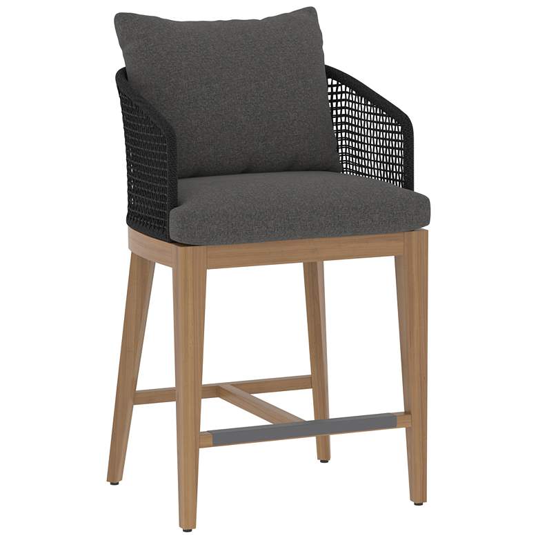 Image 1 Sunpan Capri Counter Stool Natural Gracebay Gray