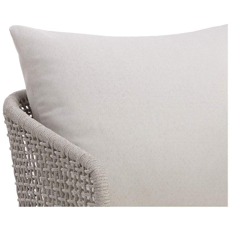Image 6 Sunpan Capri Dining Armchair Drift Brown Palazzo Cream more views