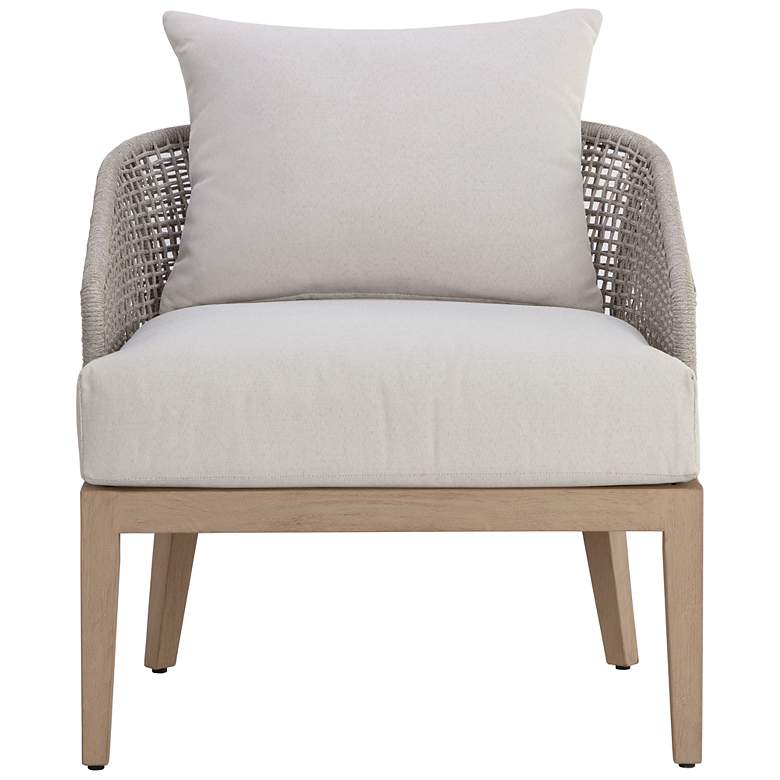 Image 2 Sunpan Capri Lounge Chair Drift Brown Palazzo Cream more views