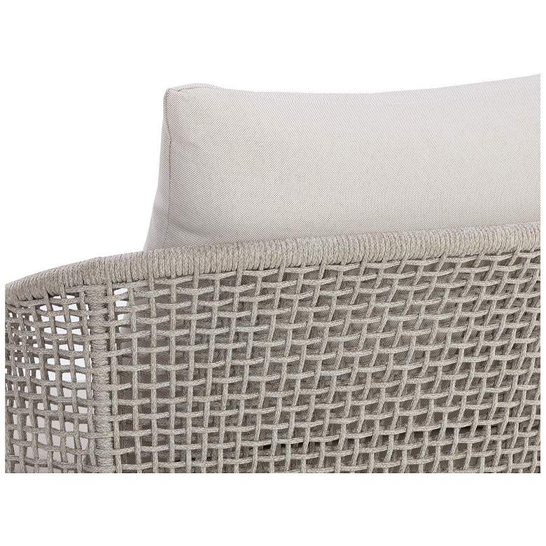 Image 7 Sunpan Capri Lounge Chair Drift Brown Palazzo Cream more views