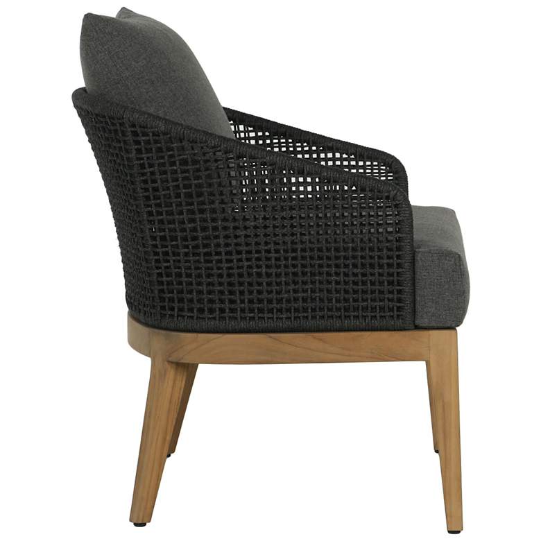 Image 3 Sunpan Capri Lounge Chair Natural Gracebay Gray more views