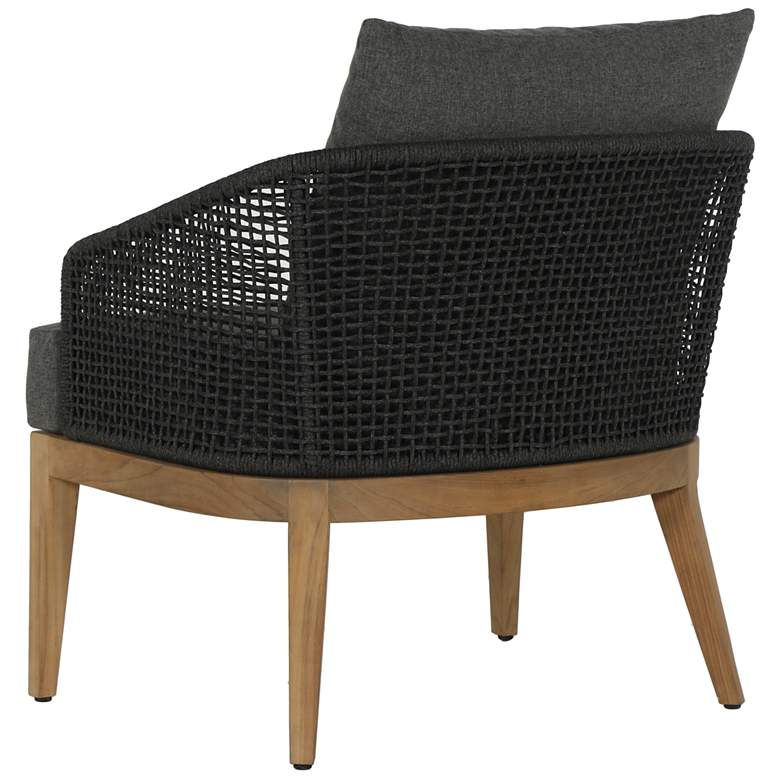 Image 4 Sunpan Capri Lounge Chair Natural Gracebay Gray more views
