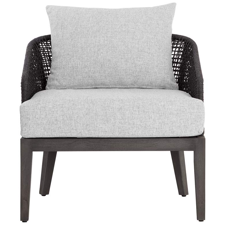Image 2 Sunpan Capri Lounge Chair Smoke Gray Copacabana Marble more views