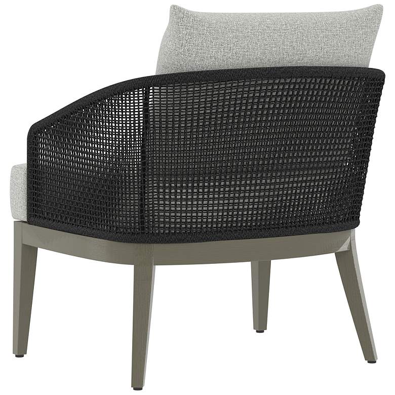 Image 3 Sunpan Capri Lounge Chair Smoke Gray Copacabana Marble more views