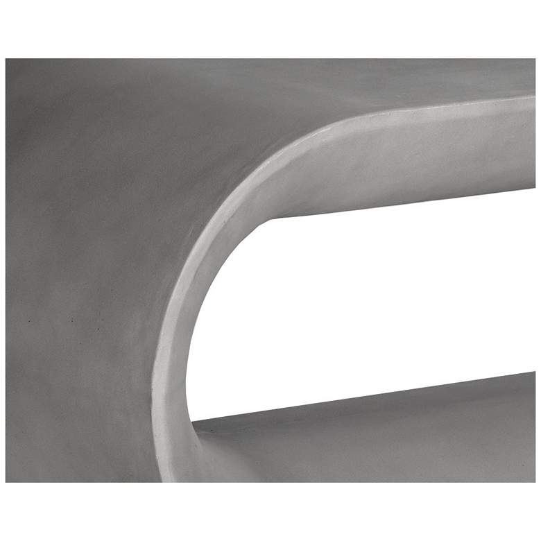Image 4 Sunpan Capsule Bench Gray more views
