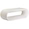 Sunpan Capsule Bench White