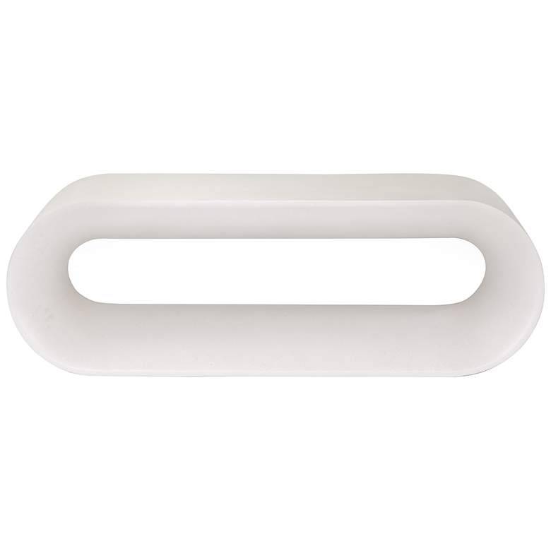 Image 2 Sunpan Capsule Bench White more views