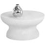 1_Sunpan Cara Coffee Table White