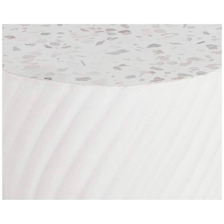 Image 2 Sunpan Cara End Table Terrazzo more views