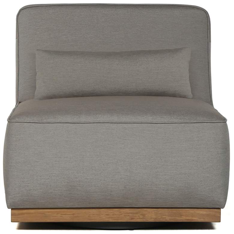 Image 2 Sunpan Carbonia Swivel Lounge Chair Palazzo Taupe more views