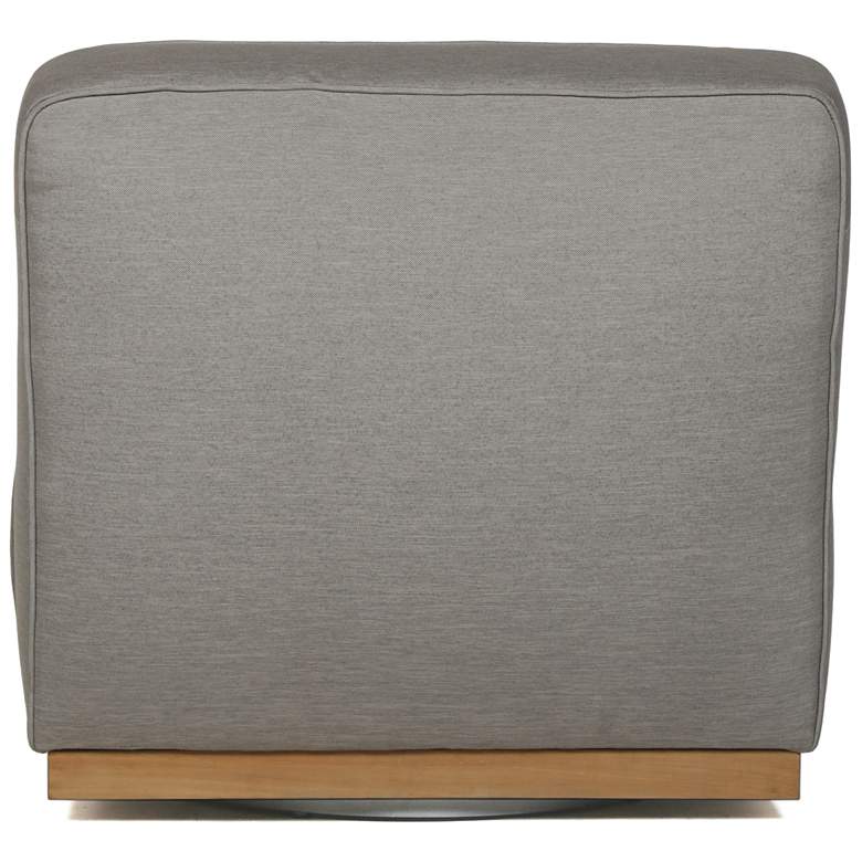 Image 5 Sunpan Carbonia Swivel Lounge Chair Palazzo Taupe more views