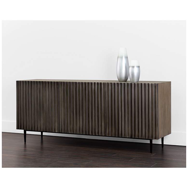 Image 4 Sunpan Carlin Sideboard Large Taupe more views