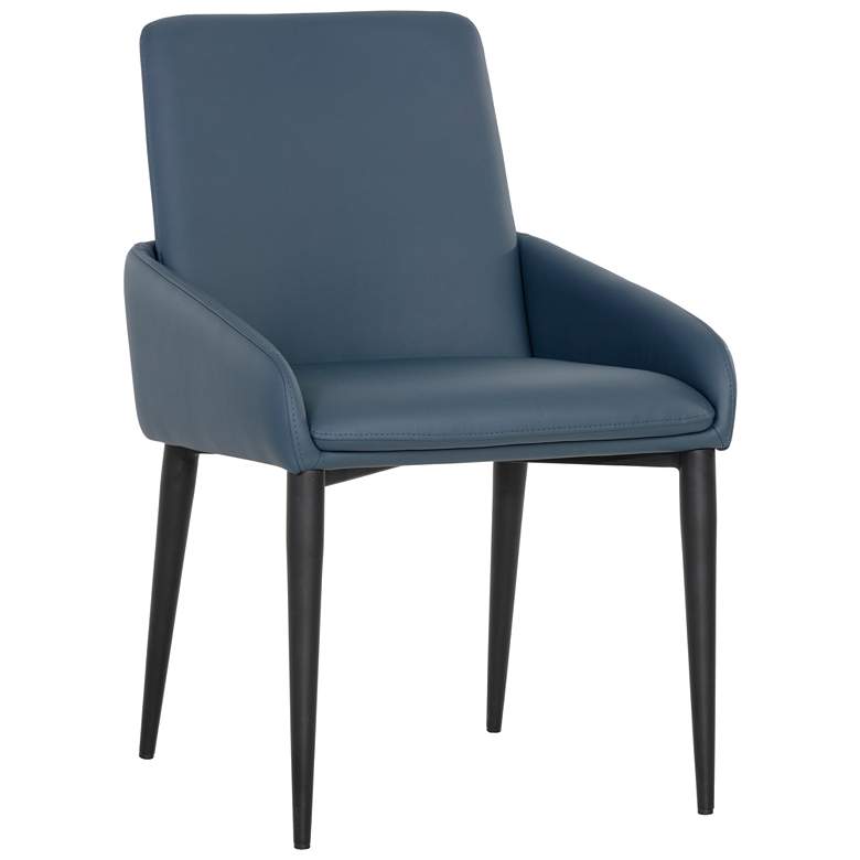Image 1 Sunpan Carlo Dining Armchair Black Dillon Thunder