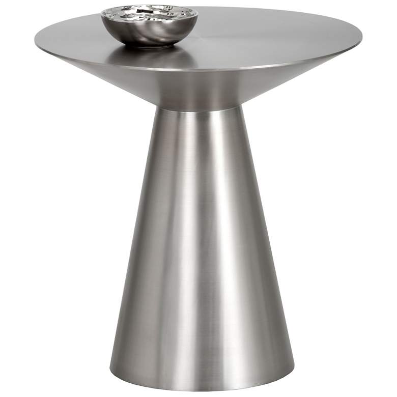 Image 1 Sunpan Carmel End Table Stainless Steel