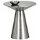 Sunpan Carmel End Table Stainless Steel
